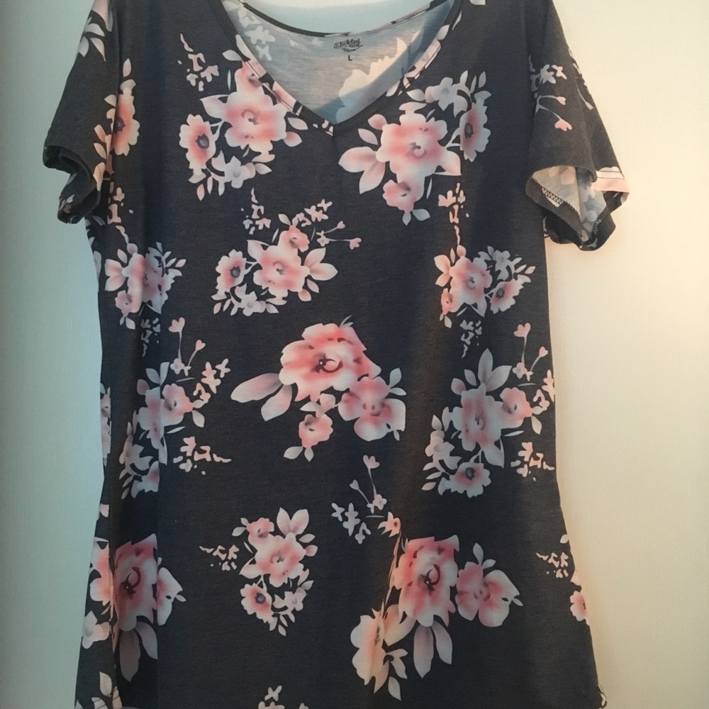 Floral shirt/tunic